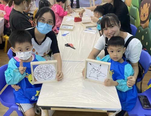 〔2023-11-28〕幼稚園手繪丙烯玻璃畫DIY親子工作坊